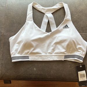 NWT Sports Bra, Adidas, XL, medium support